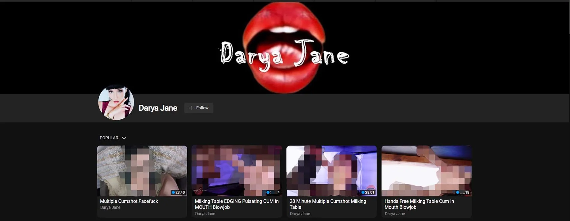 Darya Jane best sites home page