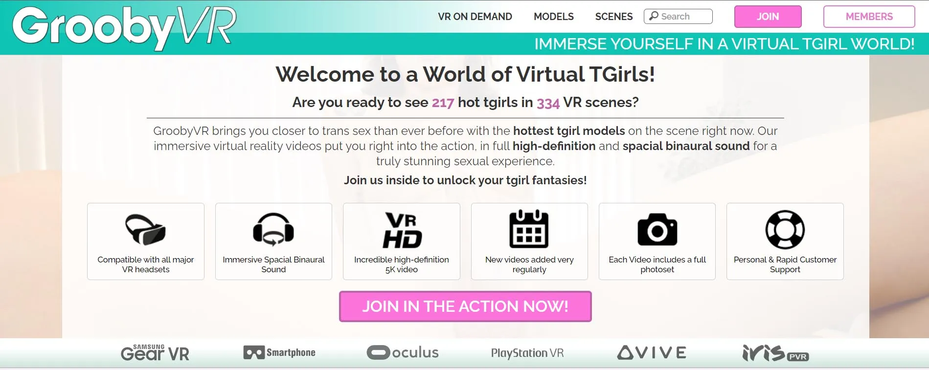 Groobyvr sites&extras