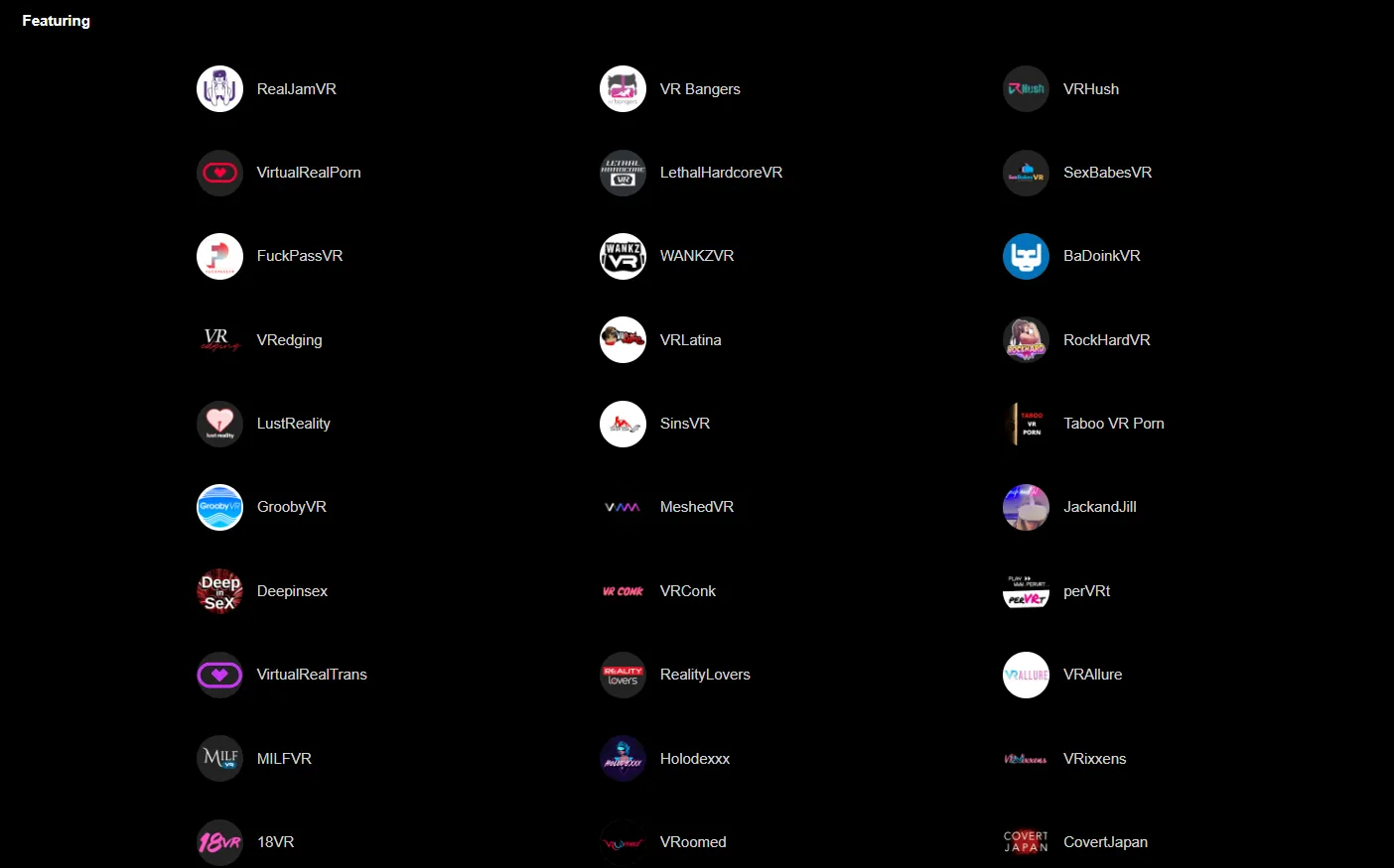 Naughty America VR variety