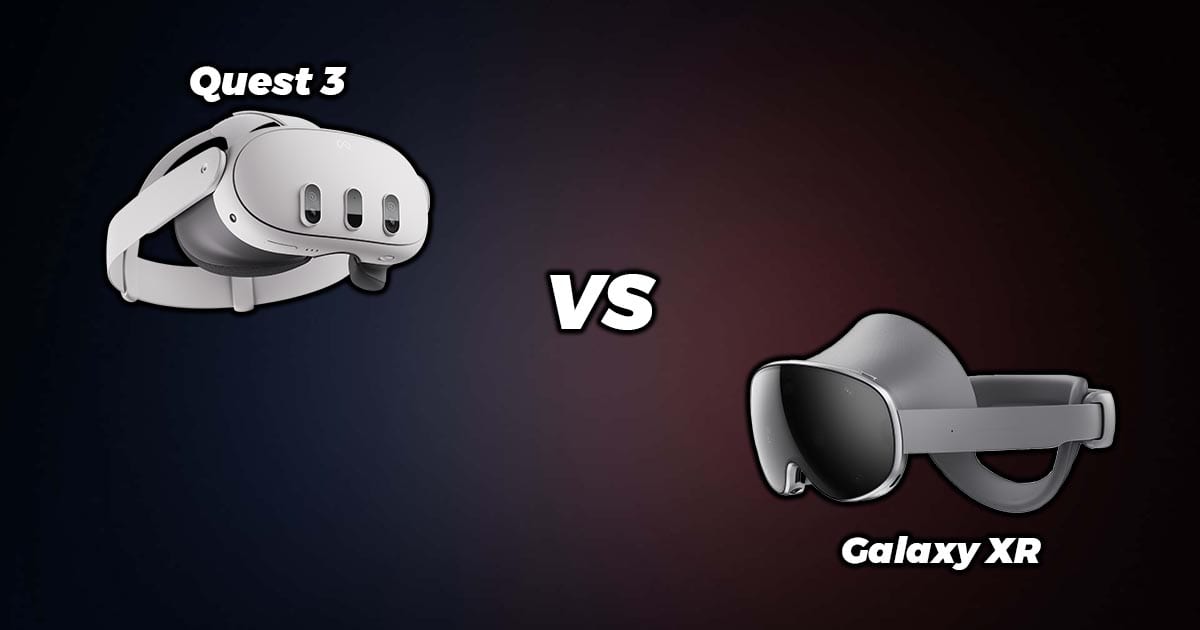 Meta Quest 3 vs Samsung Galaxy XR
