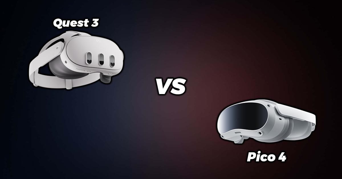 Meta Quest 3 vs Pico 4