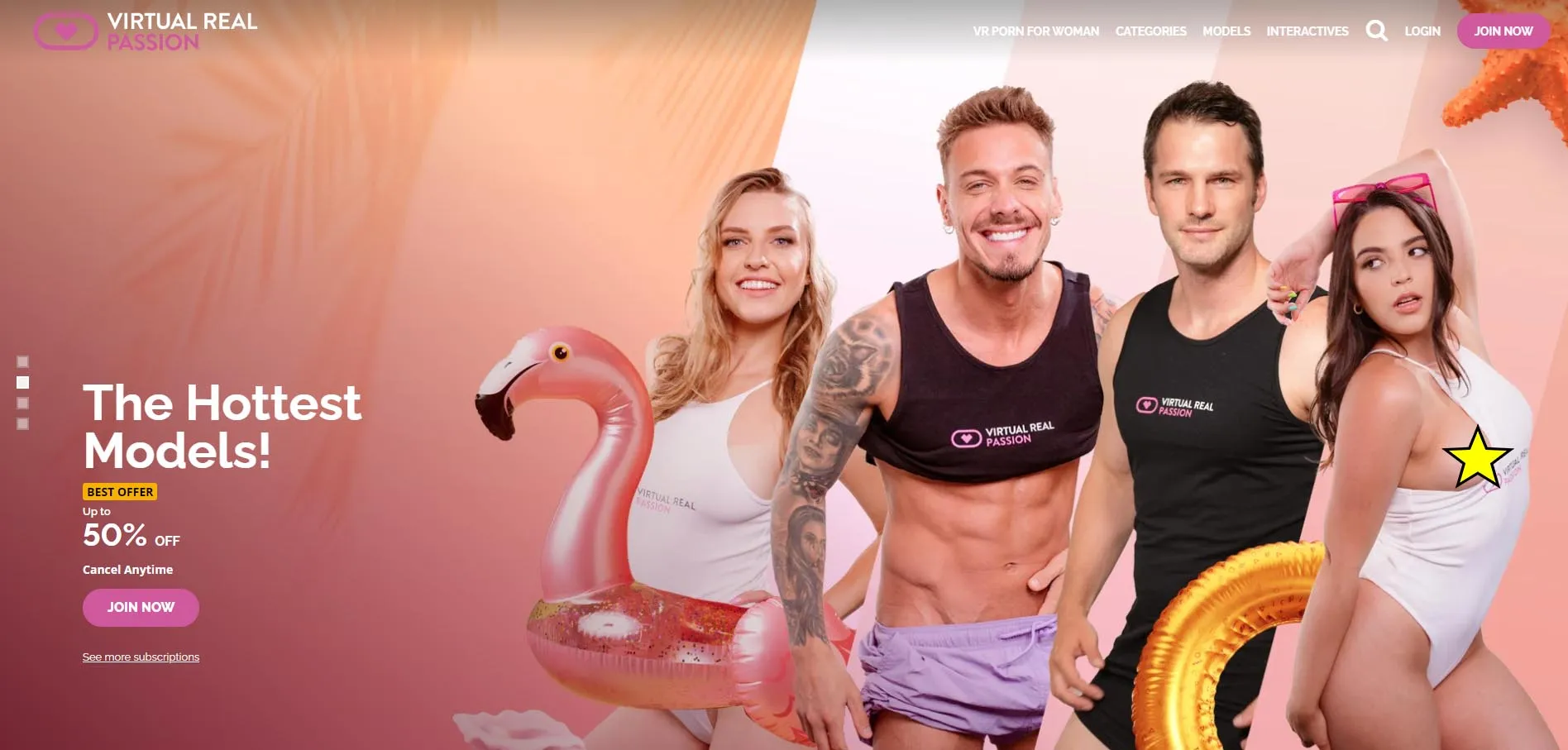 virtual real passion sites & extras