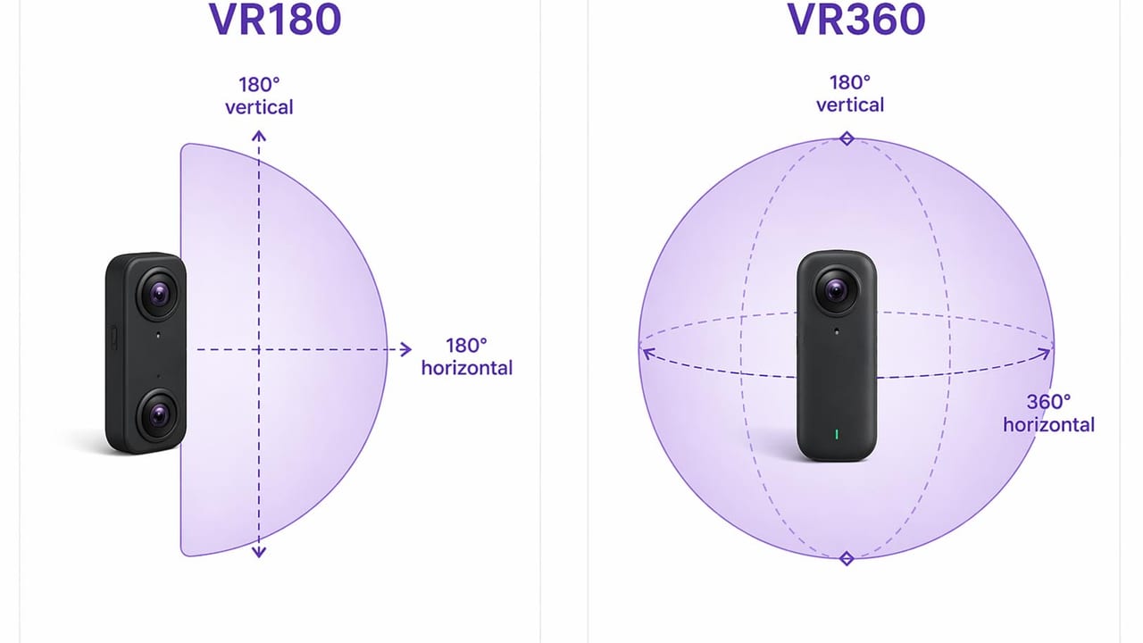 VR180 vs VR360: The Complete Format Guide